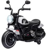 HOMCOM Elektrische kinderauto, elektrische motorfiets, elektrisch voertuig voor kinderen van 1,5 tot 3 jaar