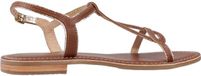 Les Dresco Hamatrio leren sandalen dames bruin 38