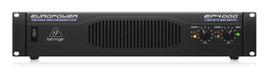 Behringer EP4000 Professionele 4000 watt stereoversterker met ATR (Accelerated Transient Response) technologie