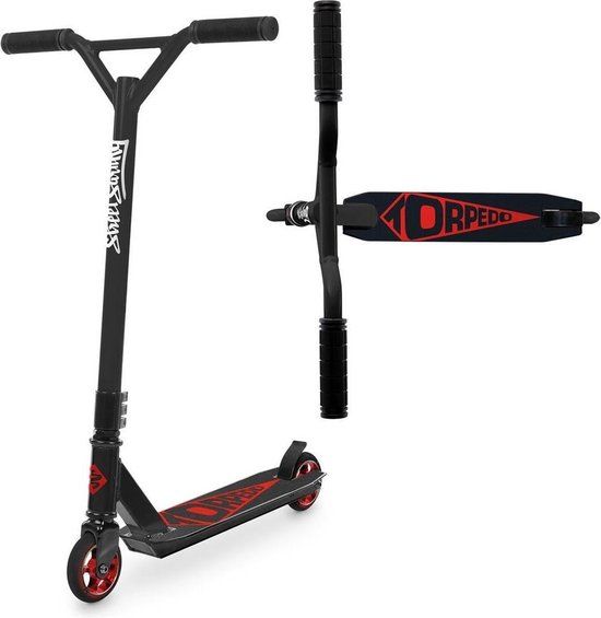 Street Surfing Torpedo Stuntstep - Black Core