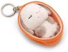 Nici sleutelhanger lam Sleeping Pets 8cm mandje abrikoos groen