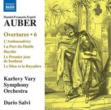 Ouvertures Naxos Karlovy Vary Symphony Orchestra, Dario Salvi - Auber: Overtures, Vol. 6 (CD)