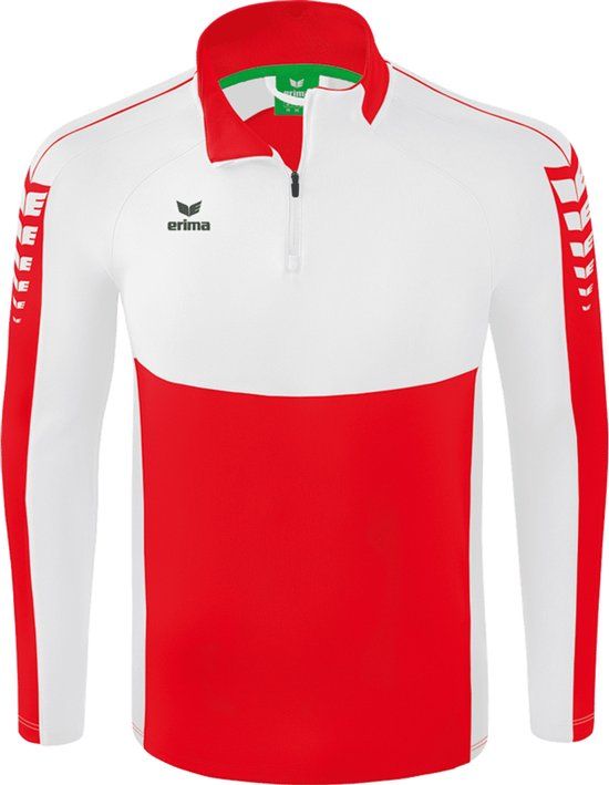 Erima Six Wings Trainingstop Kinderen - Rood / Wit - Maat 140