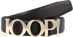 JOOP! Leren Riem 3,0 CM Fashion Women's Belt W80 Black Zwart
