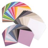 Florence Cardstock Assortiment 30,5 x 30,5 cm - 144 Vellen - 3 Sets Gekleurd Papier voor Scrapbooking, Kaarten Maken, Ponsen en DIY Projecten