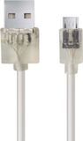 ESPERANZA Câble USB 2.0 A vers B, transparent | 1,0 m | Blanc