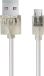 ESPERANZA Câble USB 2.0 A vers B, transparent | 1,0 m | Blanc