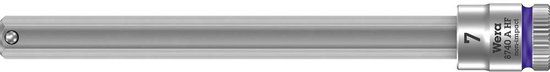 Wera 8740 A 05003342001 Embout de douille à six pans 7 mm 1/4 (6.3 mm)