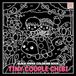 Tiny Couple Chibi Black Paper Coloring Book