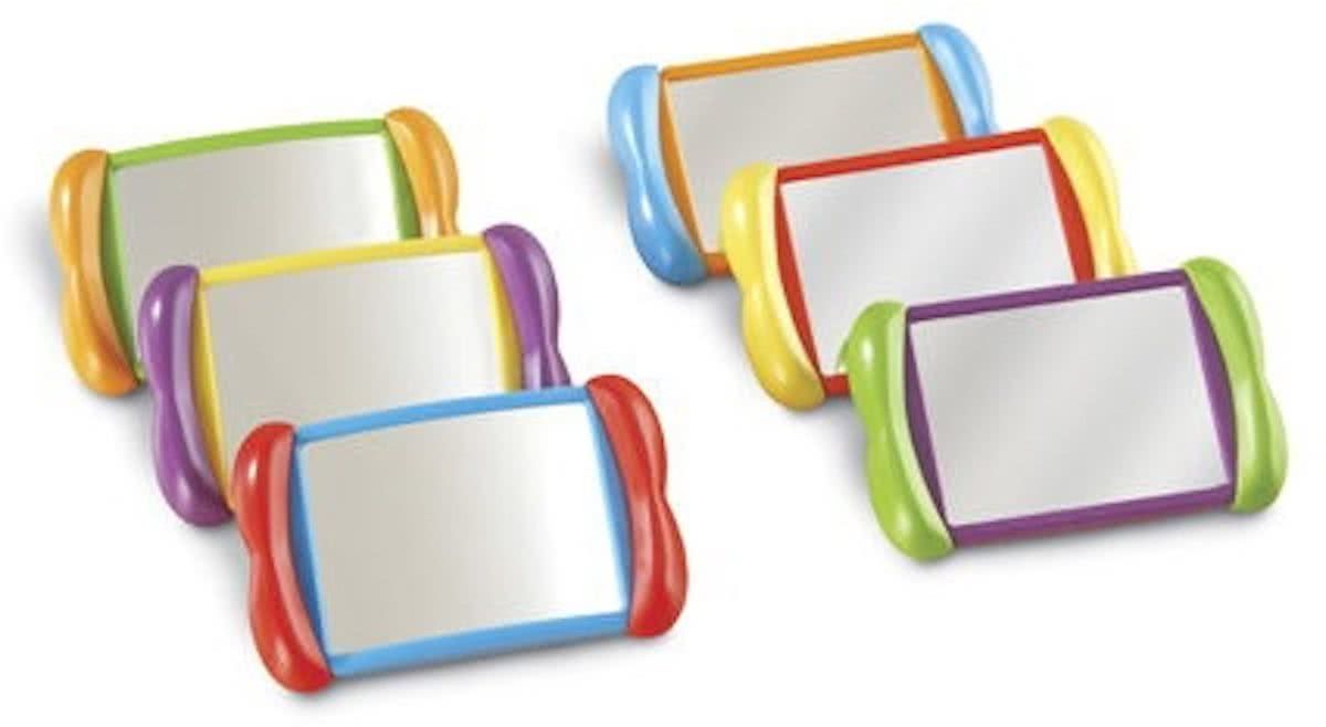 Learning Resources Dubbelzijdige spiegels set van 6
