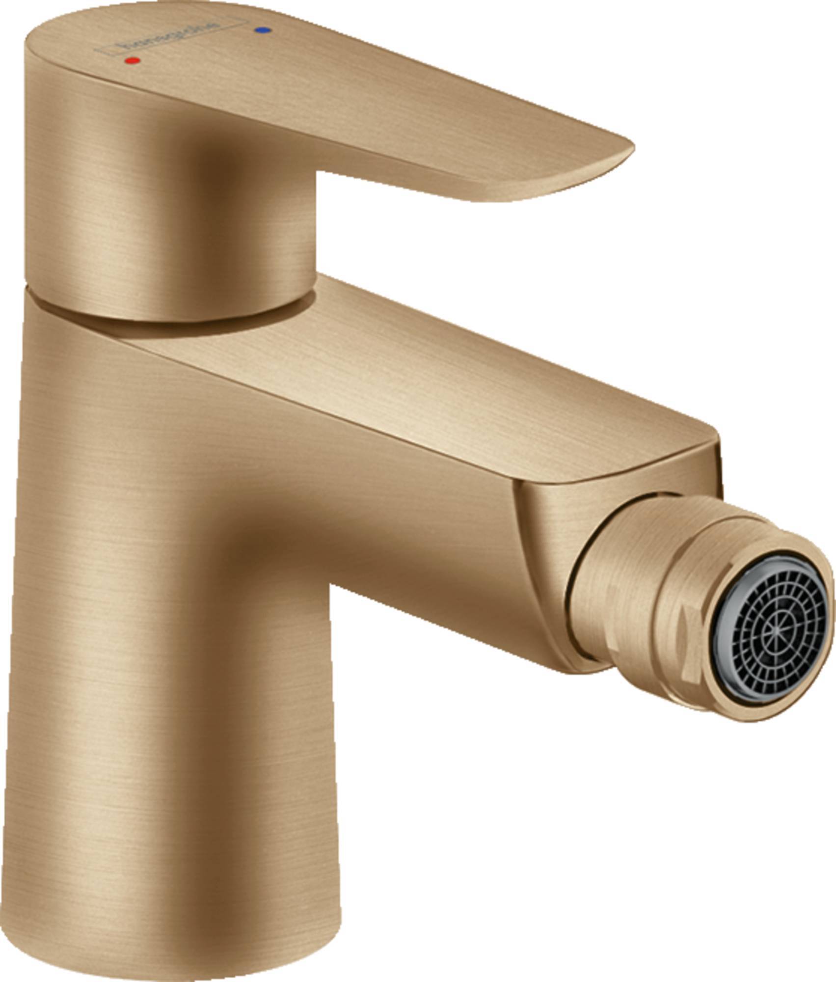 Hansgrohe Talis Bidetmengkraan met Pop-Up Waste Brushed Bronze