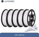 Filament d'imprimante 3D - PLA 1,75 mm - Compatible technologie FDM/FFF - Emballage de 5 kg - Écologique - Blanc