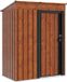 vidaXL Tuinhuis - Bruin - Metaal - 137 x 81 x 180 cm