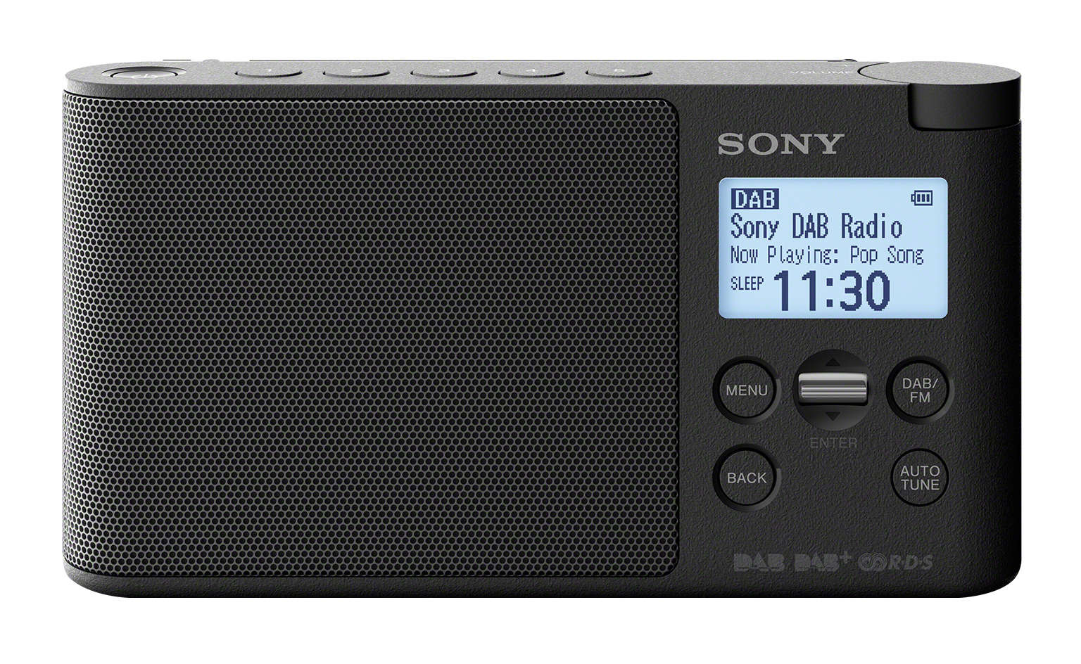 Sony XDR-S41D zwart