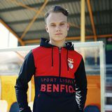 SL Benfica Trainingspak Heren Zwart/Rood - Maat XL