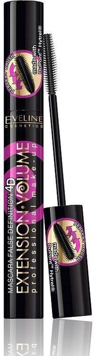 Eveline Cosmetics Extension Volume 4D Extreme Volume & Verdeling Mascara - 5907609335982