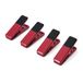 KitchenAid Keukenklemmen, klein, Empire-rood, 4 stuks