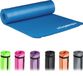 Relaxdays Yogamat - 60 x 180 cm - 1 cm dik - rood