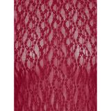 ONLY CARMAKOMA Plus Size super skinny semi-transparante blousetop - rood