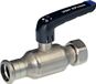 VSH XPress FullFlow Inox van kogelkraan met koppeling b/b 15xG3/4" (DN10) Type XPR21400