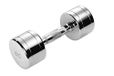 Trendy Sport Chroom dumbbell - 1 stuk - 6,0 kg