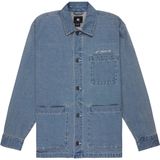 Dc Shoes Hawkshaw Overshirt Blauw L Man