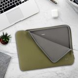 Mobilis 049020 Sac pour ordinateur portable 36,1 cm (14.2") Serviette Vert, Gris