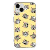 ERT GROUP mobiel telefoonhoesje voor Apple Iphone 14 PLUS origineel en officieel erkend Tom and Jerry patroon Tom and Jerry 007 aangepast aan de vorm van de mobiele telefoon, hoesje is gemaakt van TPU