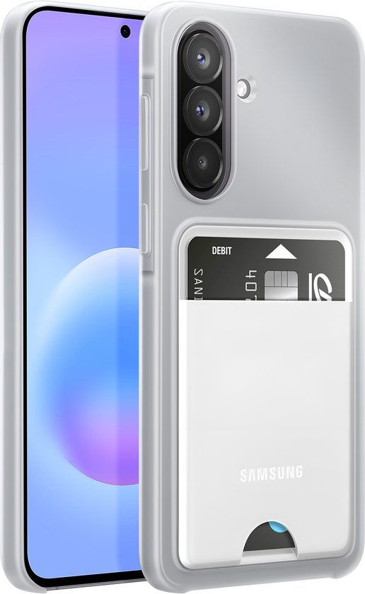 Samsung Galaxy A57 Hoesje - Card Slot - Light Gray