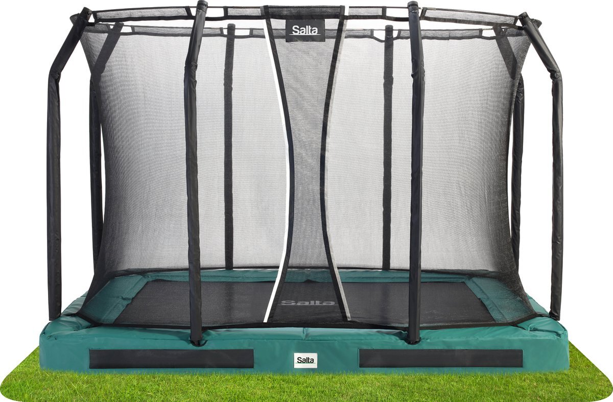 Salta Premium Ground - Trampoline - 305 x 214 cm - Groen