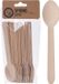 Merkloos Houten Wegwerp Lepels - 100 stuks - 16 cm