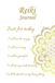 Reiki Reiki Journal: Blank notebook for Reiki practitioner - 5 Reiki Principles