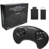 Retro-Bit SEGA Mega Drive 2.4G BIG6 - Wireless Gamepad - Black