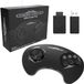 Retro-Bit SEGA Mega Drive 2.4G BIG6 - Wireless Gamepad - Black