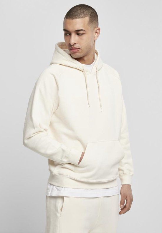 Urban Classics Blank Hoodie - Creme - XL - Men