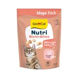 GimCat Nutri Biotine Bites - Heerlijke snack met een gericht afgestemde formule voor het welzijn van je kat - 1 zak (1 x 425 g)