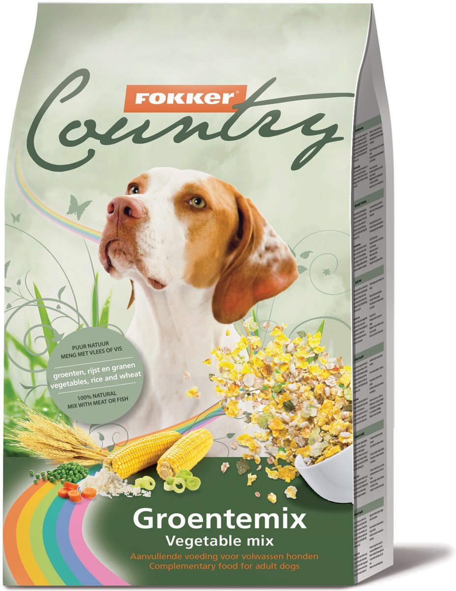 Fokke, R. Country Hondenvoer - Groentemix - 6 kg