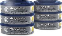 Angelcare Navulling Luieremmer Baby - Achthoekige Navulcassettes - Voor Dress Up - 6 Stuks