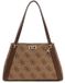 GUESS Karnilla Logo Girlfriend Carryall Schoudertas Latte Logo / Brown