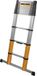 Batavia Giraffe Air Telescopische ladder 3.81m - SoftClose & AntiSlip - Aluminium
