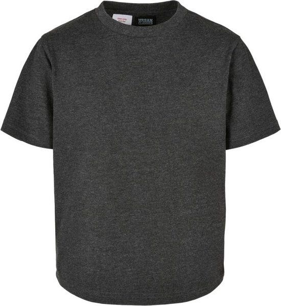 Urban Classics Tall Kinder T-shirt - Grijs - Maat 146/152