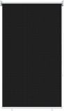 vidaXL Rideau extérieur 90% UV-blok Noir 85 x 230 cm HDPE