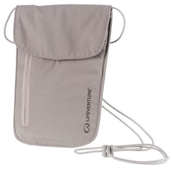 LifeVenture borst portemonnee 19 cm nylon lichtbruin