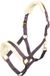 Imperial Riding Halster voor paard met nepbont Classic Fur, Bordeaux, Veulen