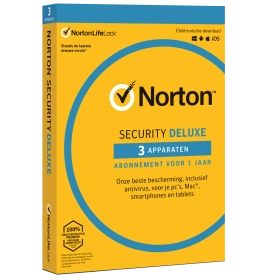Norton 360 Deluxe - 5 Installaties - 1 Jaar - Automatische Updates