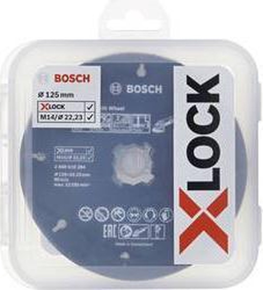 Bosch Accessories 2608619374 Lamellenschuurschijf Ø 125 mm 5 stuk(s)