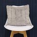 Paoletti Empress Sierkussen - 45x45cm - Lichtgrijs - 100% Polyester