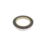 First4magneten 19 mm breed x 0,85 mm dikte flexibele neodymium magneet met 3M tape zelf lijm (1 m lengte)