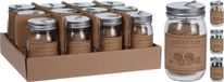 Pro Garden Koopman International B.V. Bindtouw 50m in glazen pot bruin