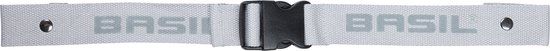 Basil Class Afneembare band met reflectie - Grijs